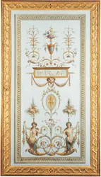Painel decorativo (óleo sobre tela)