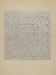 Candlewick Coverlet Woven, 19351942.