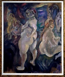Composição Pintura de Jules Pascin (1885-1930) (ec.amer.) 1923 Grenoble, Musee des Beaux Arts