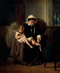 Banheiro da manhã, 1854