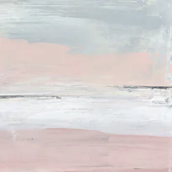 Horizonte sereno em tons pastel