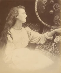 Elaine o lírio - empregada doméstica de Astolat, 1874.