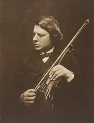 Sr. Joseph Joachim, 1868, impresso em 1875.