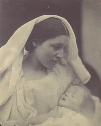 A Madona Descansada, 1864.