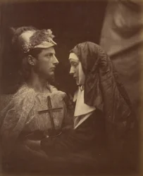 Sir Galahad e a Freira Pálida, 1874.