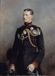 O HON. Tenente Frederick Hugh Sherston Roberts, Corpo dos Royal Rifles, 1901