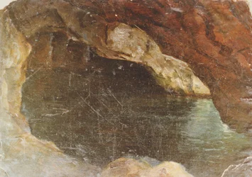 Estónio: "Gruta com água".