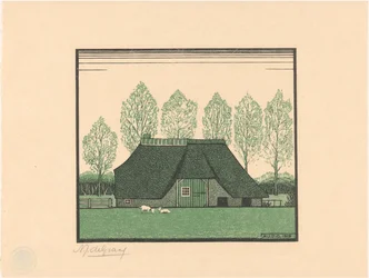 Uma fazenda de palha