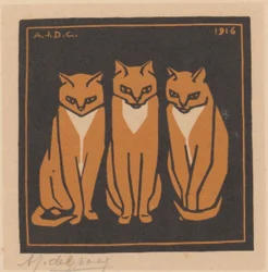 Três gatos