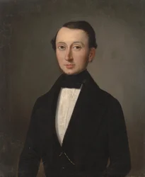 Retrato de um cavalheiro crioulo, c.1835-37 (óleo sobre tela)