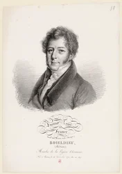François Adrien Boieldieu por Julien Boilly