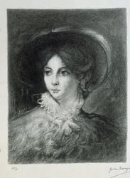 Retrato de George Sand.