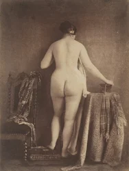 Nu feminino de pé, c. 1853