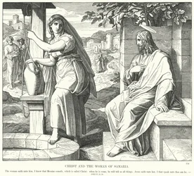 Cristo e a Mulher de Samaria (gravura)