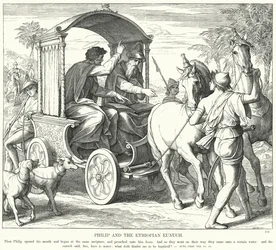 Philip e o Eunuco Etíope (gravura)