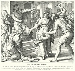 O julgamento de Salomão (gravura)