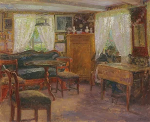 Sala de estar em Finkenwerder