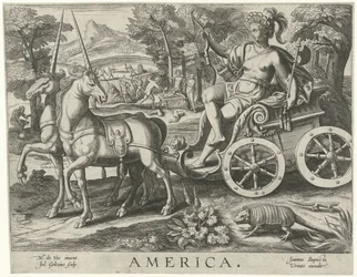 América
América (título sobre o objecto)
Os quatro continentes (título da série)