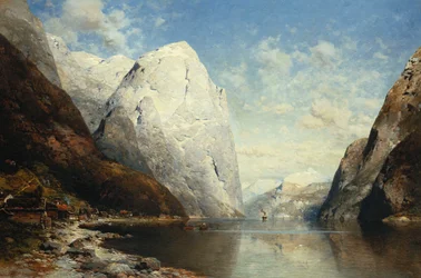 Um fiorde de Norweigan, 1891