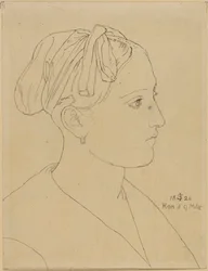 Busto de uma romana - Vittoria Caldoni