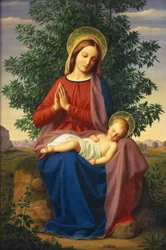A Madona e o Menino, 1855