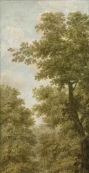 Três penduras de parede com uma paisagem holandesa
Pintura de papel de parede de uma paisagem holandesa com uma casa de campo
Três penduras de parede de uma paisagem holandesa