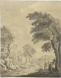 Paisagem com estrada