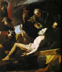 Martírio de Santo André (óleo sobre tela)
