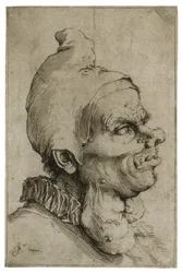 Grande cabeça grotesca, c.1622