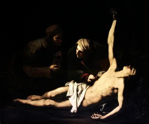 Os santos Sebastião, Irene e Lúcia, 1628