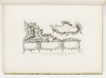 Parte da Ornamentação da Cronologia de 1733 (Antigo Testamento) para o Rei], pl. 35 na Obra de Juste Aurele Meissonnier