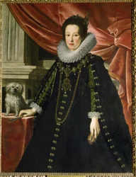 Anna de Medici, filha do Grão-Duque Cosimo II da Toscana (pintura sobre tela)