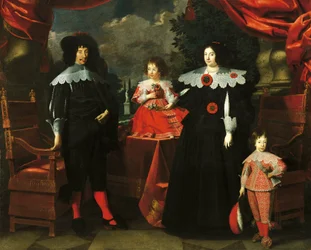 Itália, Modena, A Família de Francesco I d
