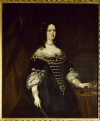 Retrato de Vittoria della Rovere (1622-1694), grã-duquesa da Toscana, esposa de Fernando II de