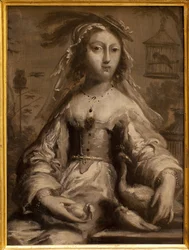Alegoria aérea. Pintura de Juste d