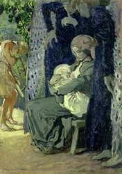 Sagrada Família, c.1913 (óleo sobre tela)