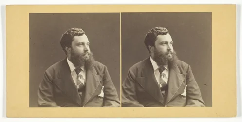 Untitled Portrait of a Man, meados do século XIX.
