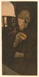 Mulher com laranja (2.º estado)