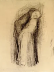 K.Kollwitz, amantes de pé