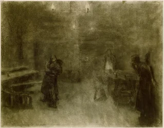 Käthe Kollwitz, cena de Germinal