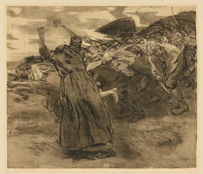 Eclosão (prancha 5 de «Guerra dos Camponeses», 6.º estado)