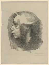 Autorretrato (1.º estado)