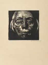 Autorretrato, 1923.