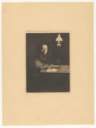 Retrato de uma célula na mesa Autorretrato à Mesa (título original)
