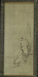 Tríptico de Zhou Moushu, Xiwangmu e Taigong Wang