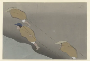 puxando um barco Mifune Flores de cem mundos (título da série) Momoyogusa (título da série)