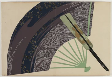 Flowers of a Hundred Worlds (Momoyogusa): Folding Fans (Suehiro)
