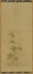 Aibika parte de um conjunto, período Edo, meados do século XVII e início do século XVIII.