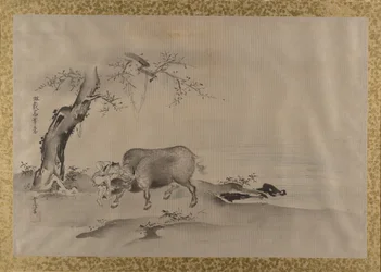 Álbum de Cópias de Pinturas Chinesas, século XVII.