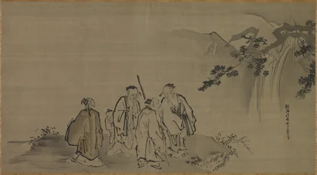 Sábios chineses, século XVII.